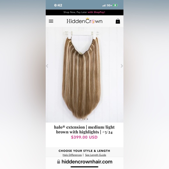 Hair Halo Hair Extensions Poshmark